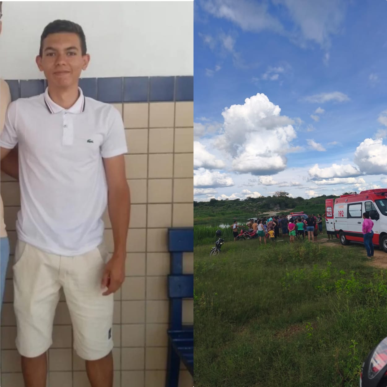 Jovem morre afogado na tarde deste domingo em Itapetim 